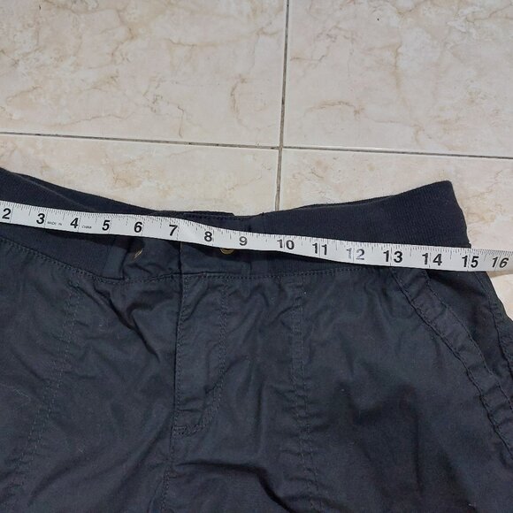 a.n.a. Ana A New Approach Black Elastic Shorts Perfect For Summer Size 4 - Picture 6 of 10